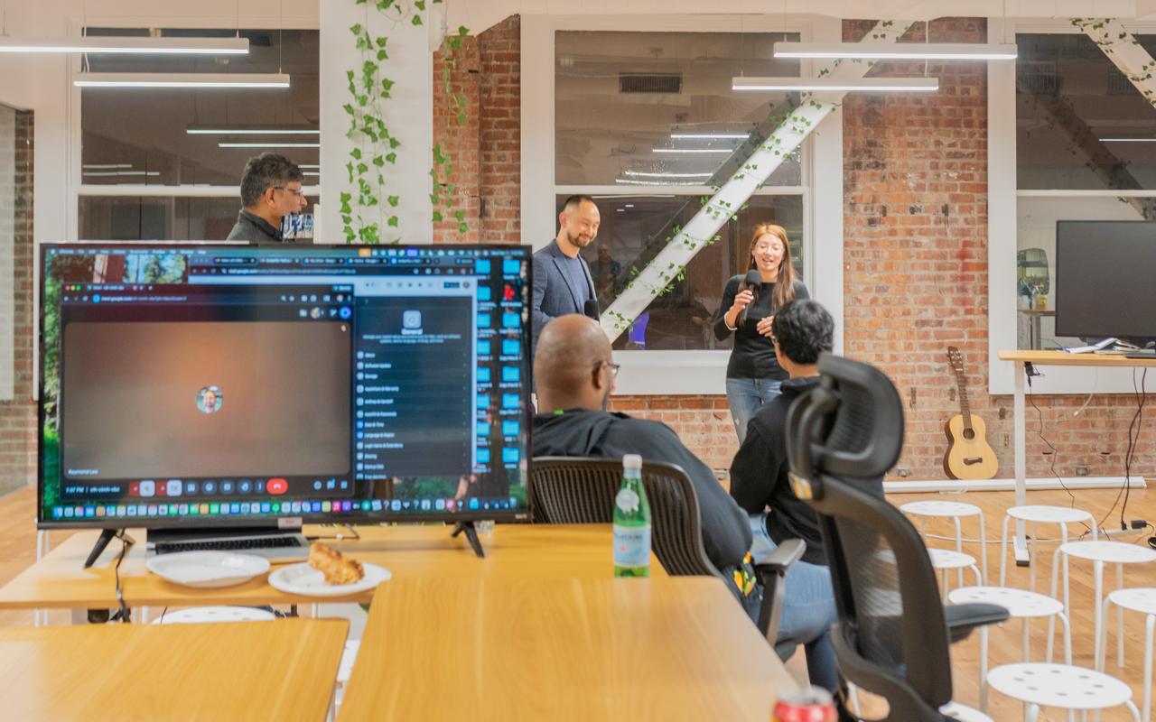 Community event in the loft